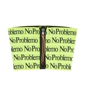 Aries Neon Green 'No Problemo' Tube Top Medium NWT! $350